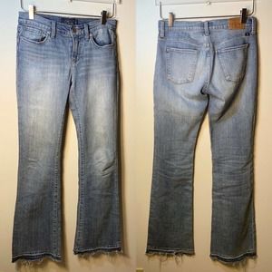 Lucky Brand Women's Jeans Brooke Flare Light Size 2/26 Released Hem